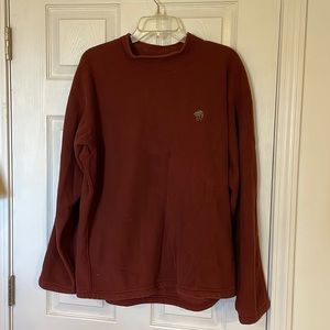 Mountain Hardwear mock neck fleece